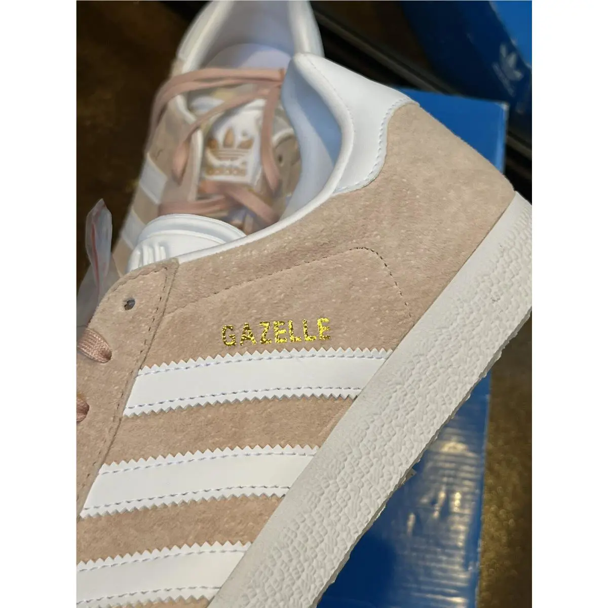 Adidas shoes - Adidas Gazelle Vapor - Gazelle Vapor - Pink/White (UPC: 889768227108) 3