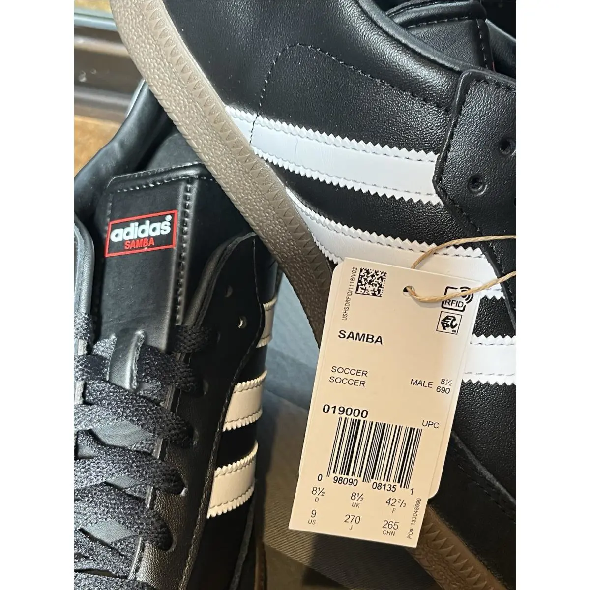 Adidas shoes - adidas Samba - Samba - Black (UPC: 098090081351) 0