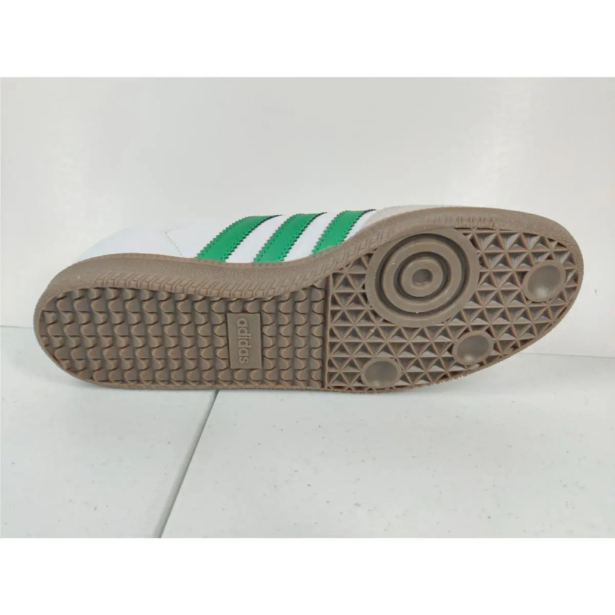 Adidas shoes - adidas Samba - Samba - IG1024 - WHITE/GREEN/GUM 5