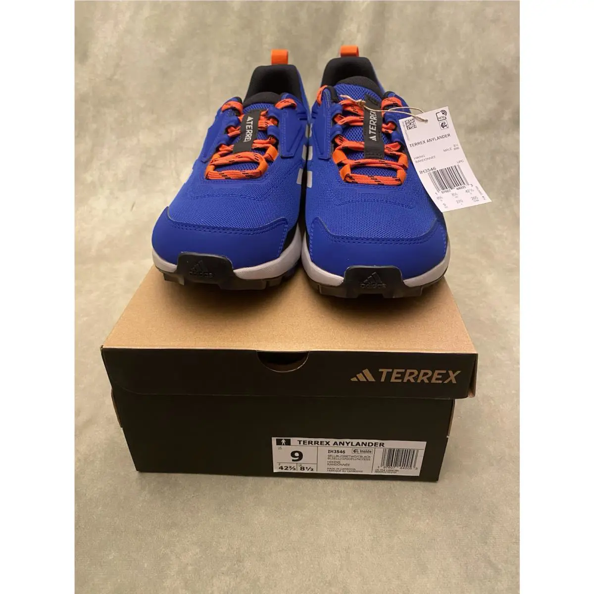 Adidas shoes - Adidas Terrex Anylander - Terrex Anylander - Blue/orange/gray 4