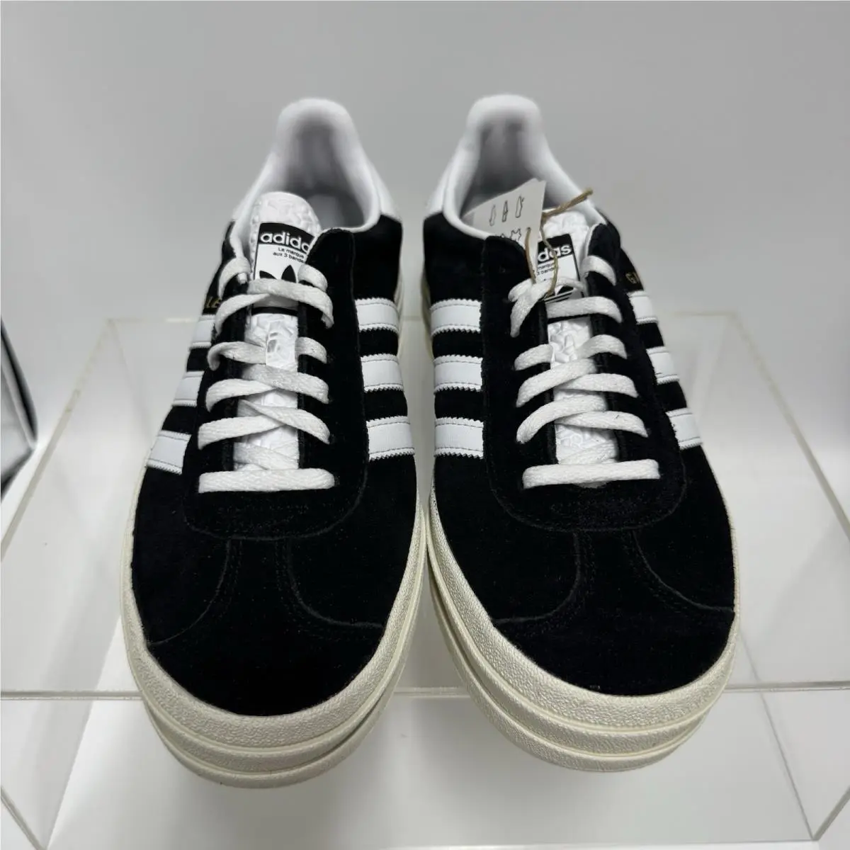 Adidas shoes - Adidas Gazelle Bold - Gazelle Bold - HQ6912 - Black 4
