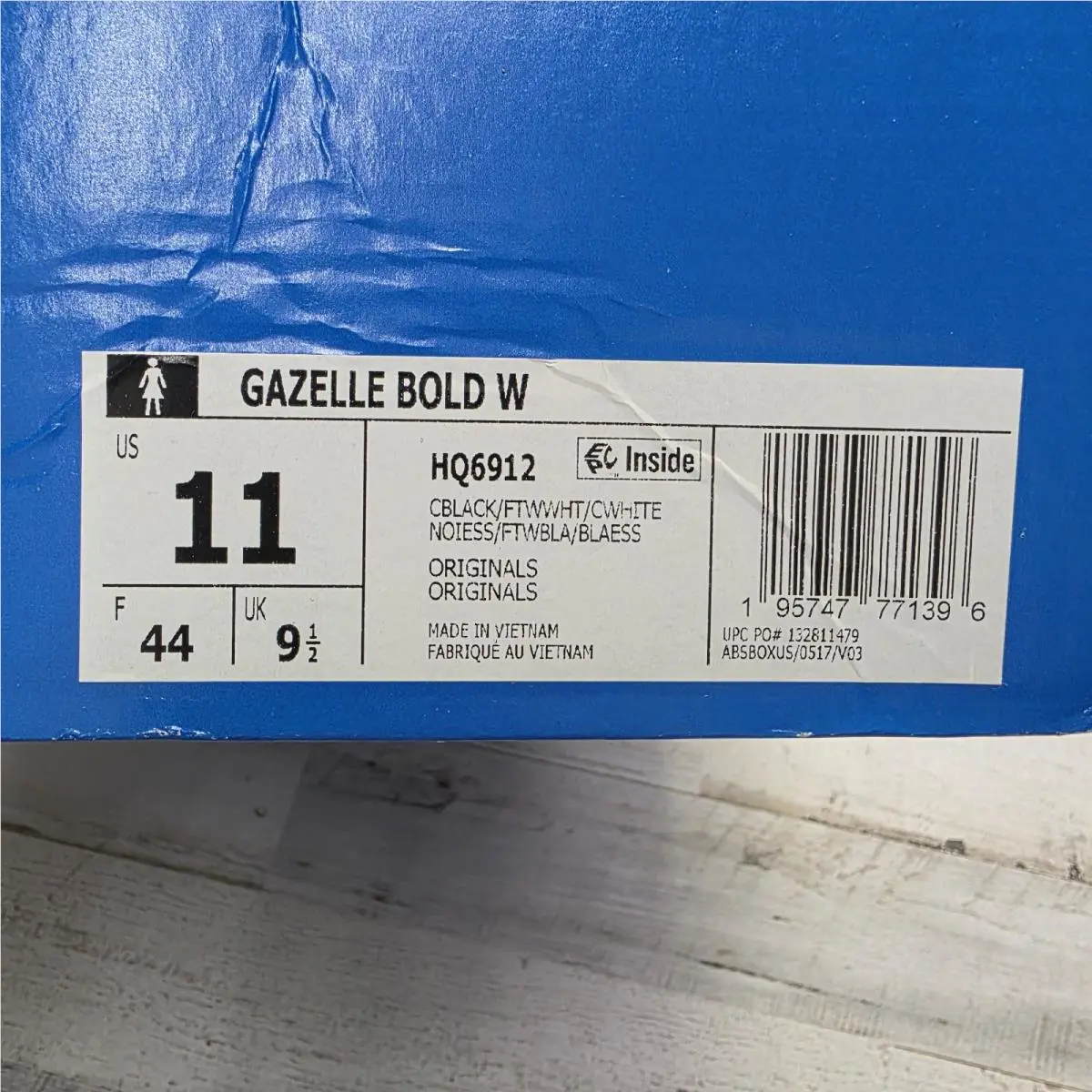 Adidas shoes - Adidas Gazelle Bold - Gazelle Bold - HQ6912 - White (UPC: 195747771396) 7