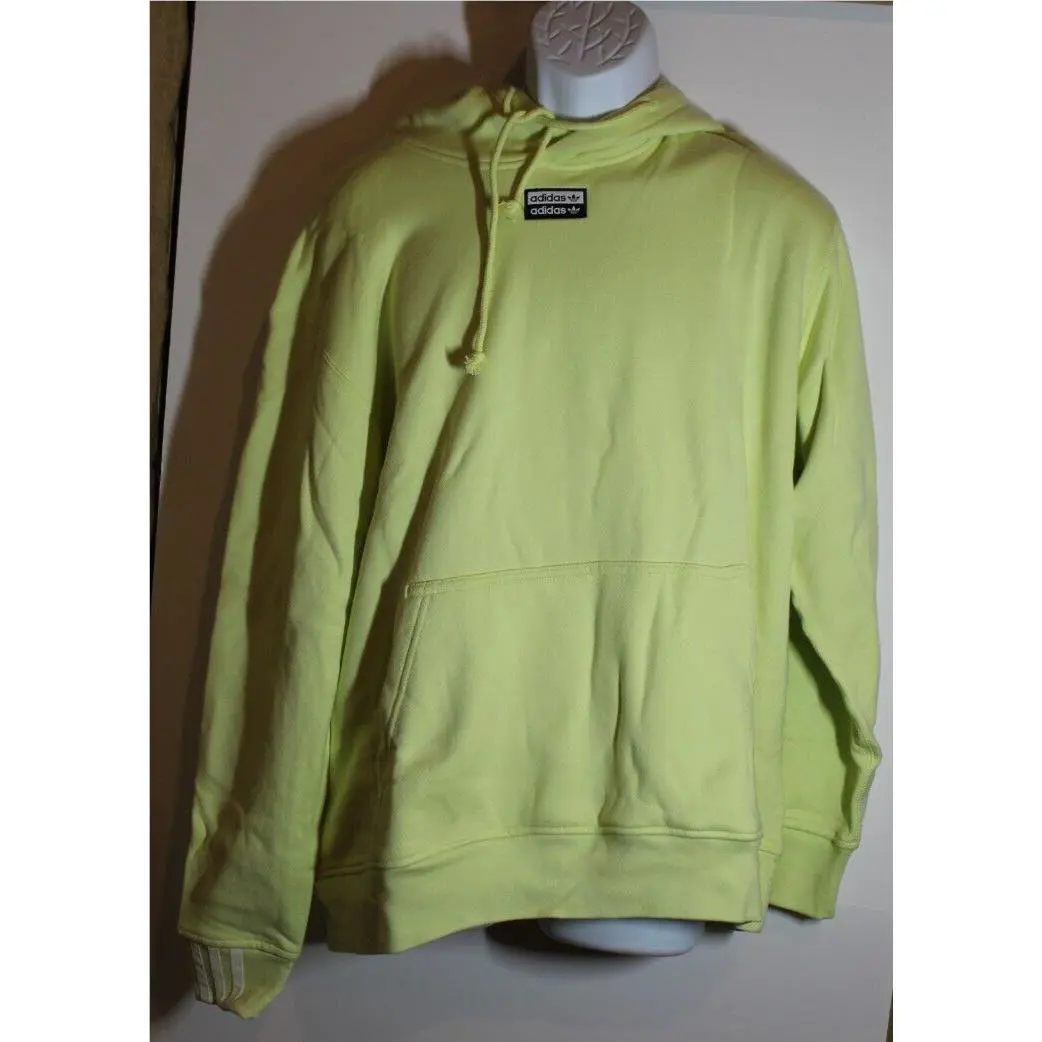 Men`s Adidas Originals Vocal Hoody Hooded Sports Yellow Hoodie ED7205