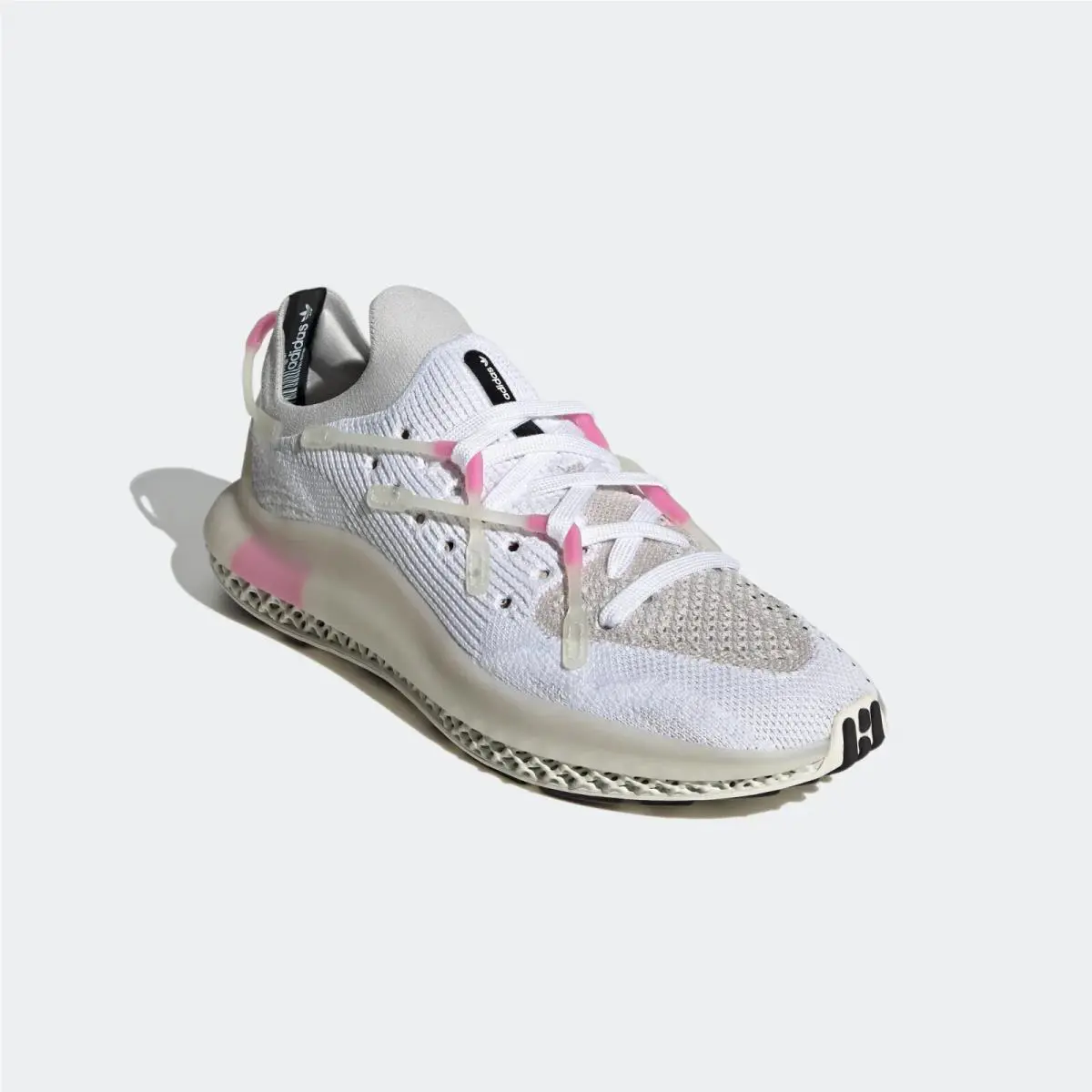 Adidas shoes - 4D FUSIO - FUSIO - H04508 - Cloud White / Core Black / Cream White 3