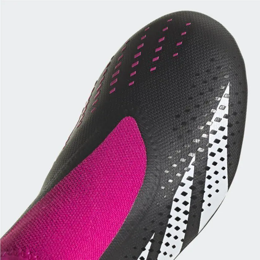 Adidas shoes - Accuracy.3 - Black/White/Team Shock Pink (Laceless), Manufacturer: Black/White/Team Shock Pink (Laceless) (UPC: 195747542224) 5