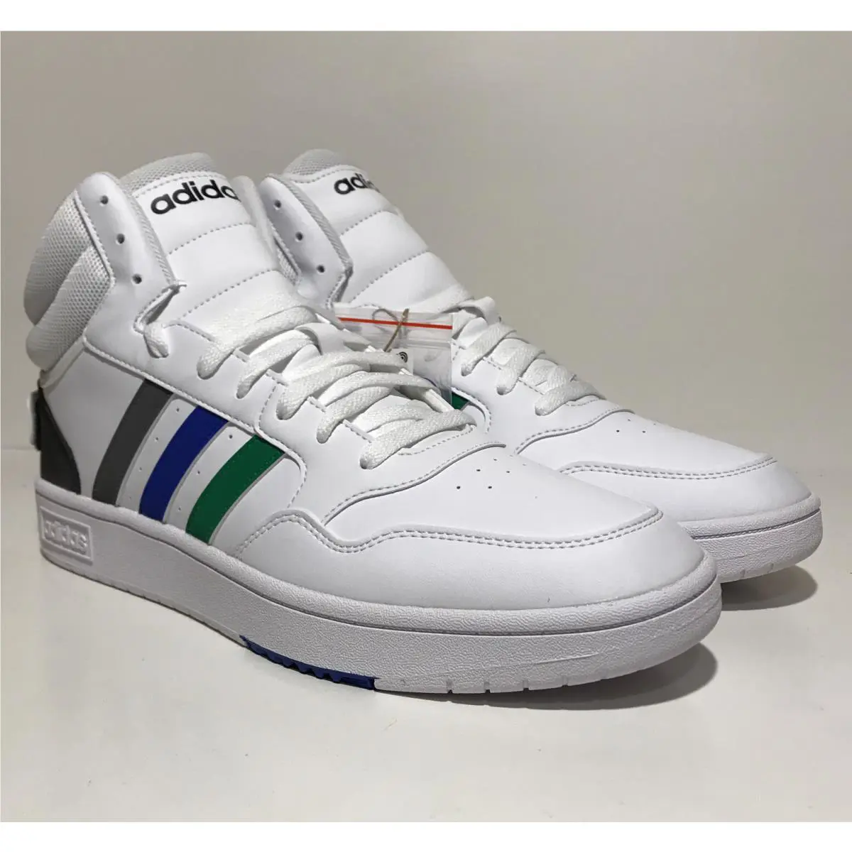 Adidas shoes - Adidas Hoops 3.0 Mid - Hoops Mid - Adidas Hoops 30 Mid - White 1