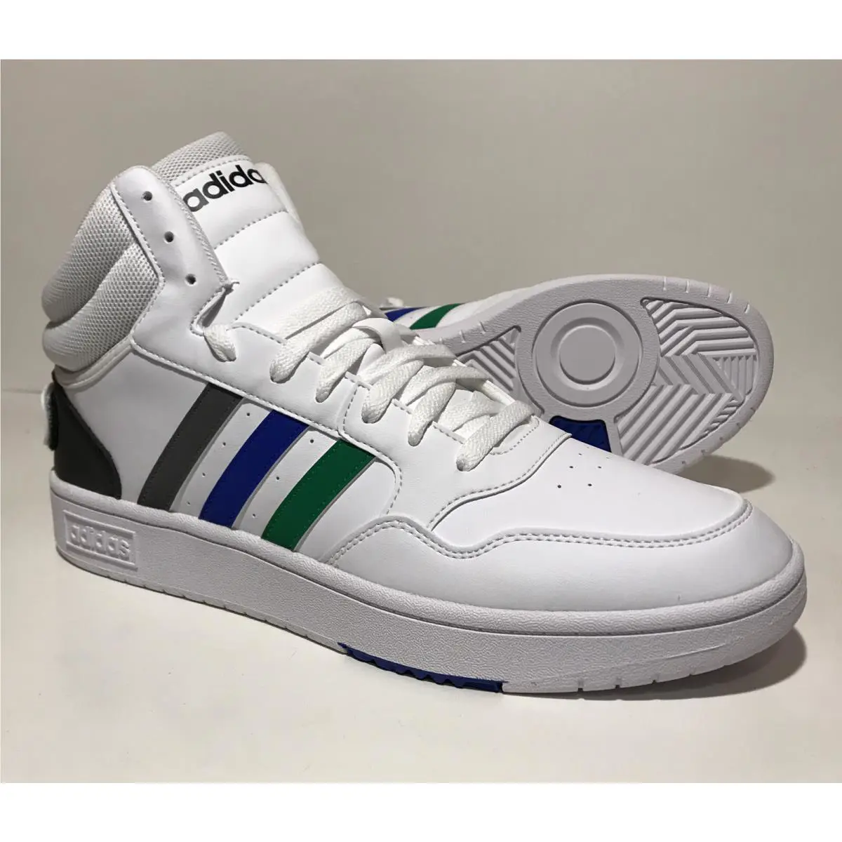 Adidas shoes - Adidas Hoops 3.0 Mid - Hoops Mid - Adidas Hoops 30 Mid - White 4