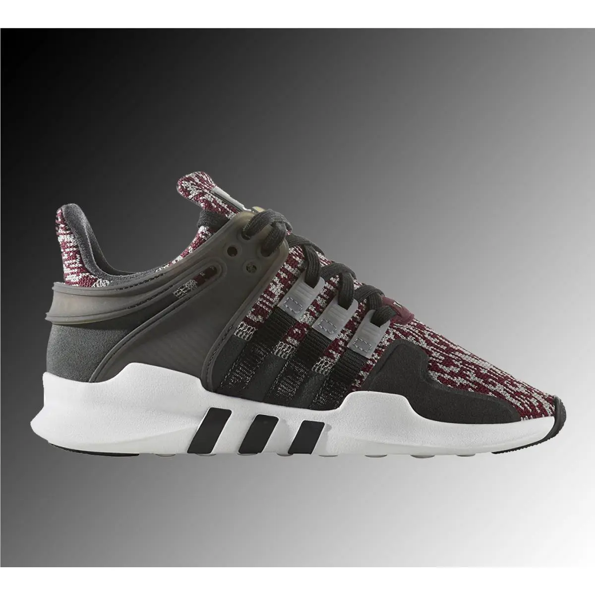 Adidas shoes - Solid Grey/Black/Maroon/White (UPC: 191031336647) 0
