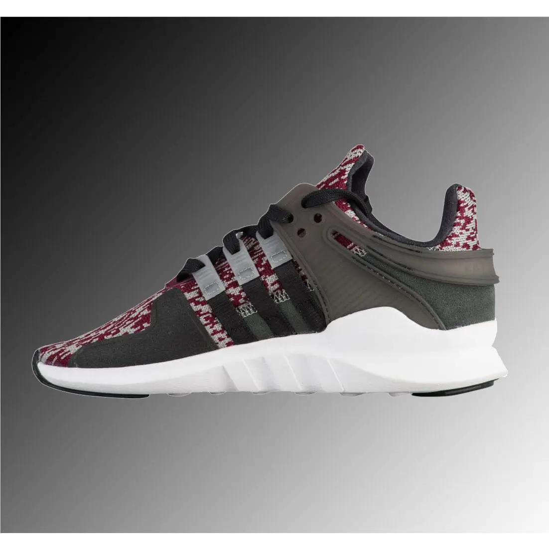 Adidas shoes - Solid Grey/Black/Maroon/White (UPC: 191031336647) 1