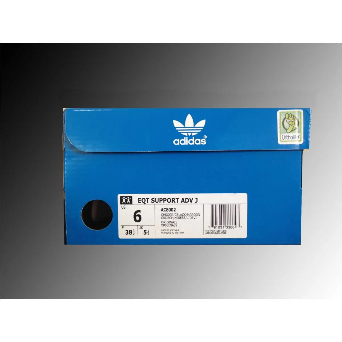 Adidas shoes - Solid Grey/Black/Maroon/White (UPC: 191031336647) 7