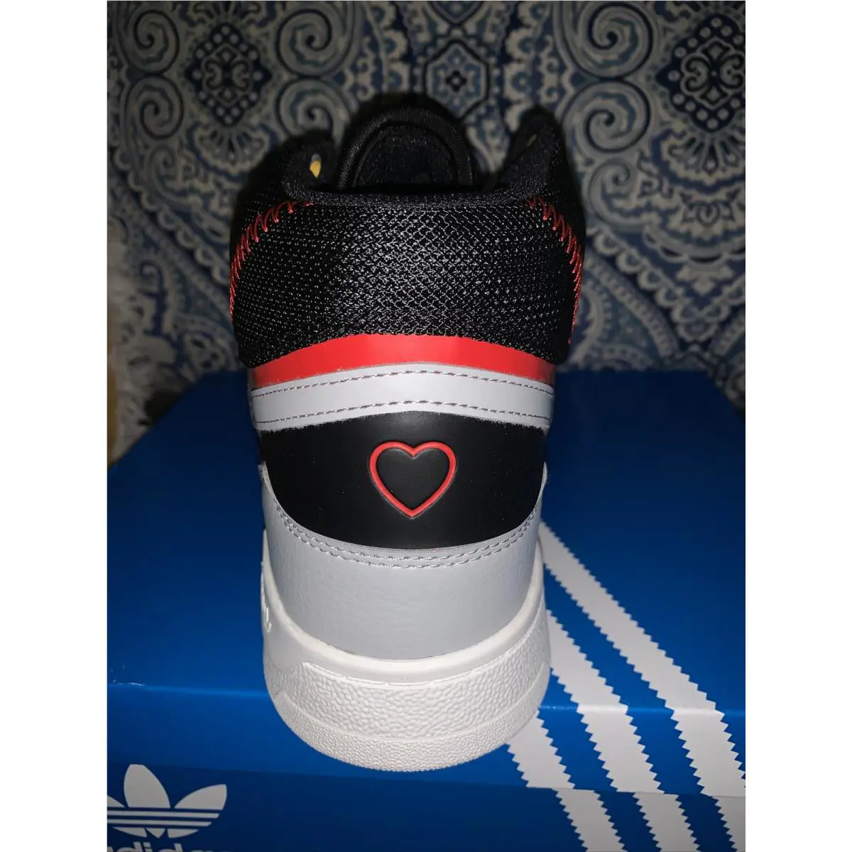 Adidas shoes - adidas Drop Step - Drop Step - GW9085 - BLACK/VIVID RED-GREY 5
