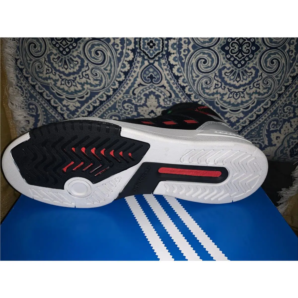 Adidas shoes - adidas Drop Step - Drop Step - GW9085 - BLACK/VIVID RED-GREY 6