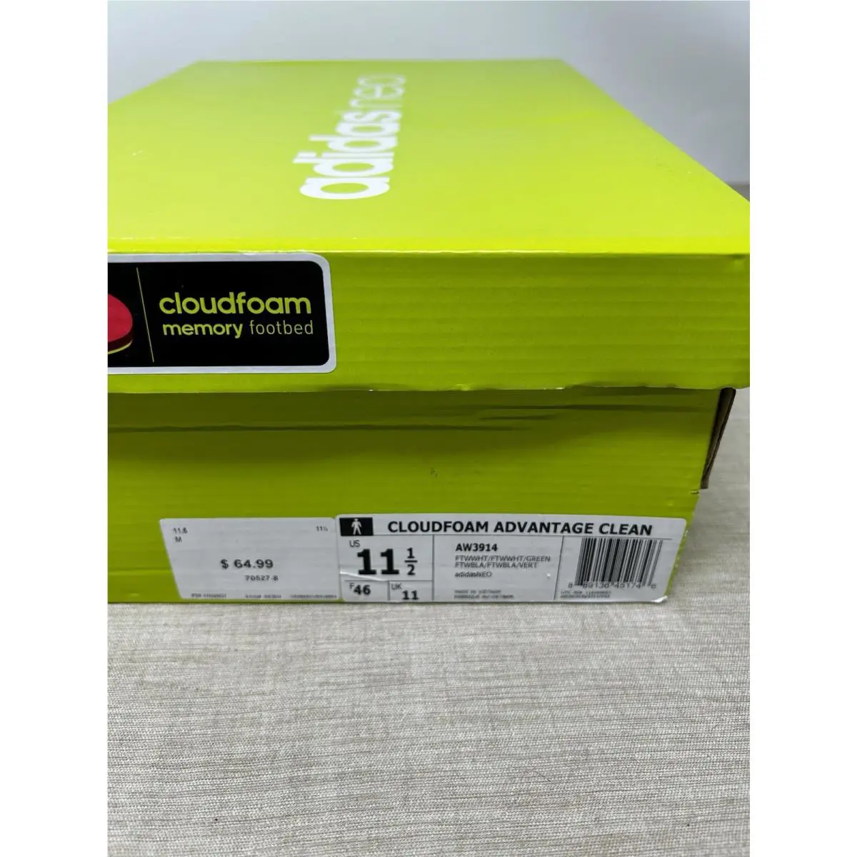 Adidas shoes - adidas Cloudfoam - Cloudfoam - AW3914 - White 5