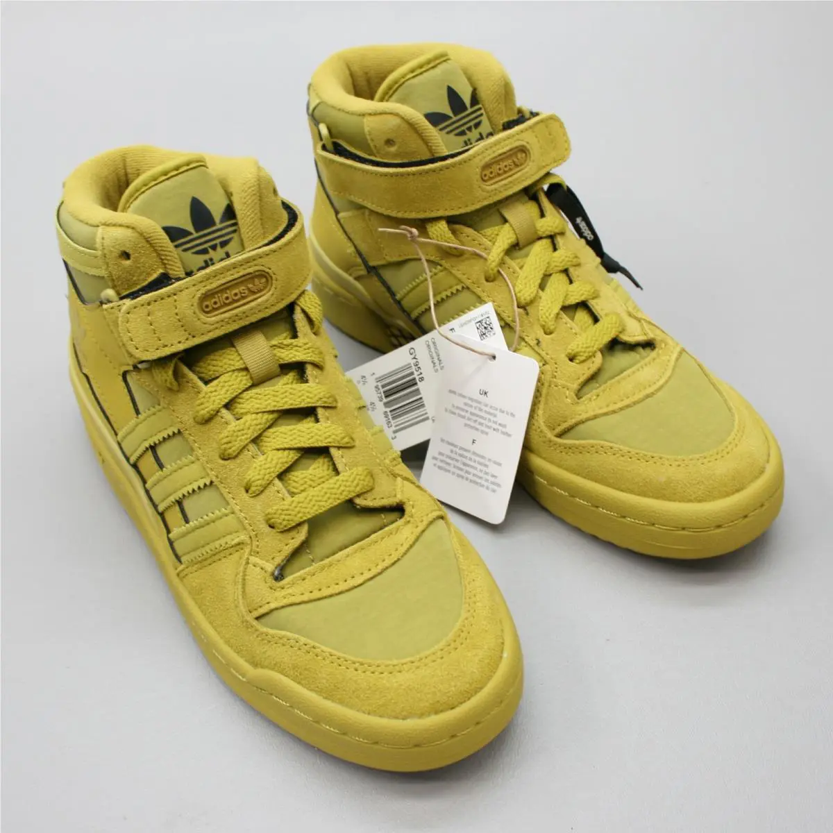 Adidas shoes - Mustard yellow-green 5