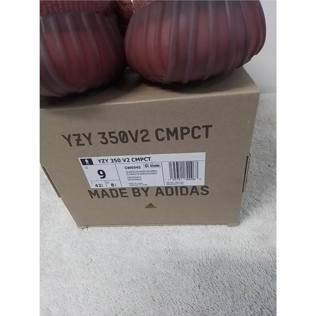 Adidas shoes - adidas Yeezy Boost 350 - Yeezy Boost - GW6945 - Red (UPC: 0195741890963) 5