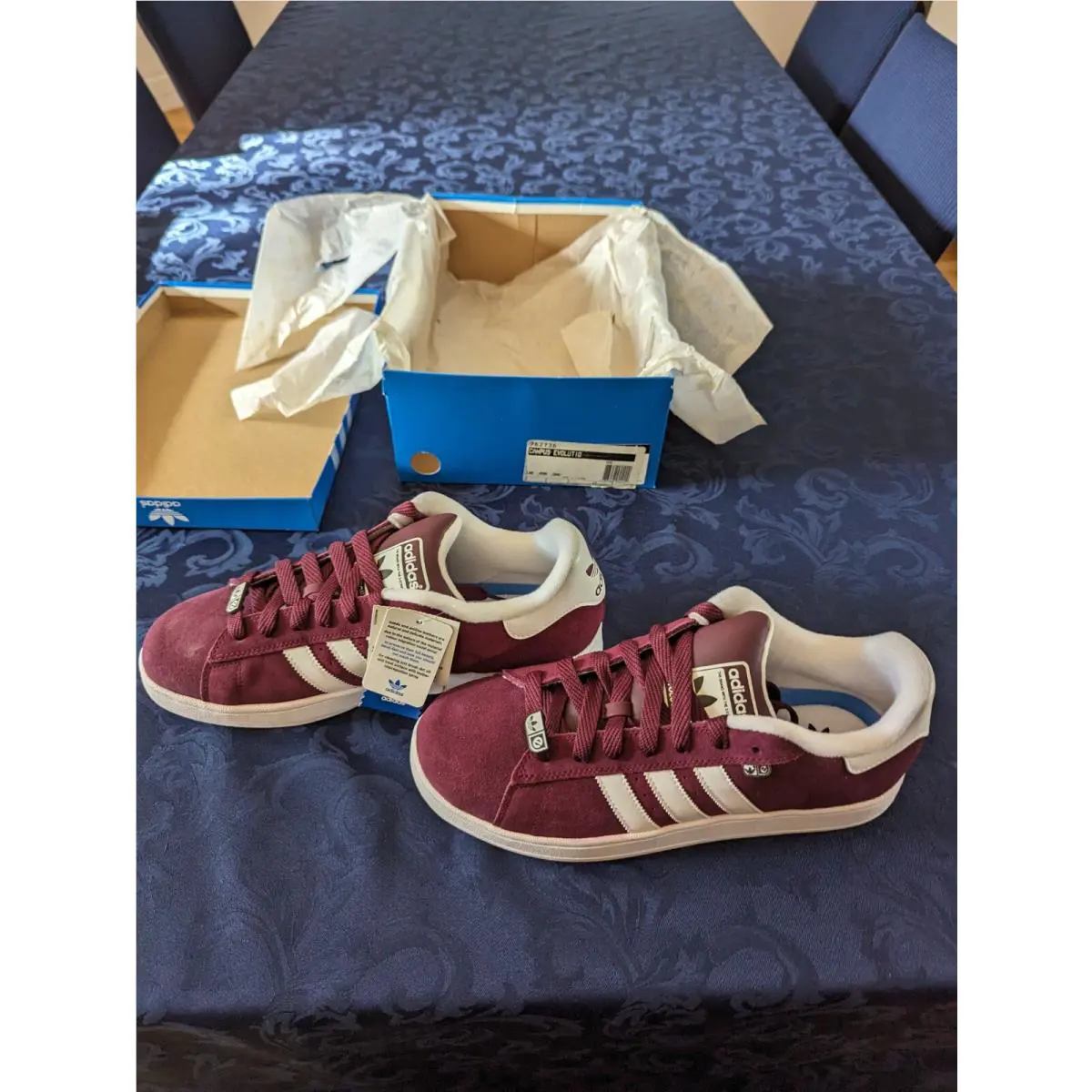 Adidas shoes - ADIDAS CAMPUS EVOLUTION - CAMPUS EVOLUTION - 762736 - MAROON 0