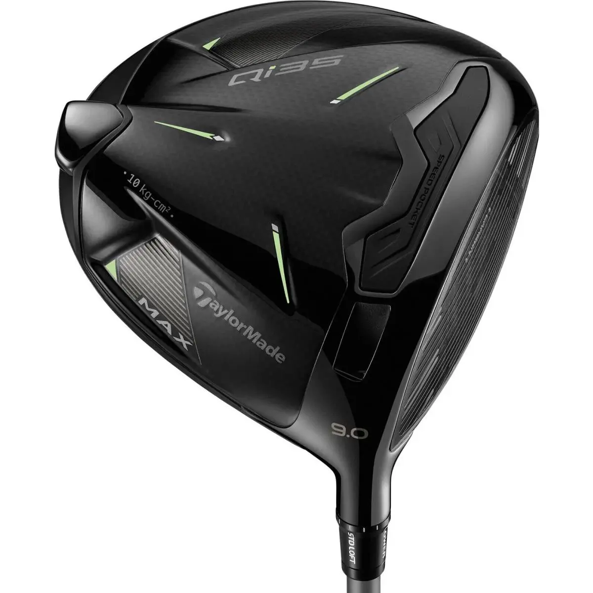 2025 Designer Series Black Taylormade Qi35 Max Driver Head Headcover Only - Black, Lie Angle: Black