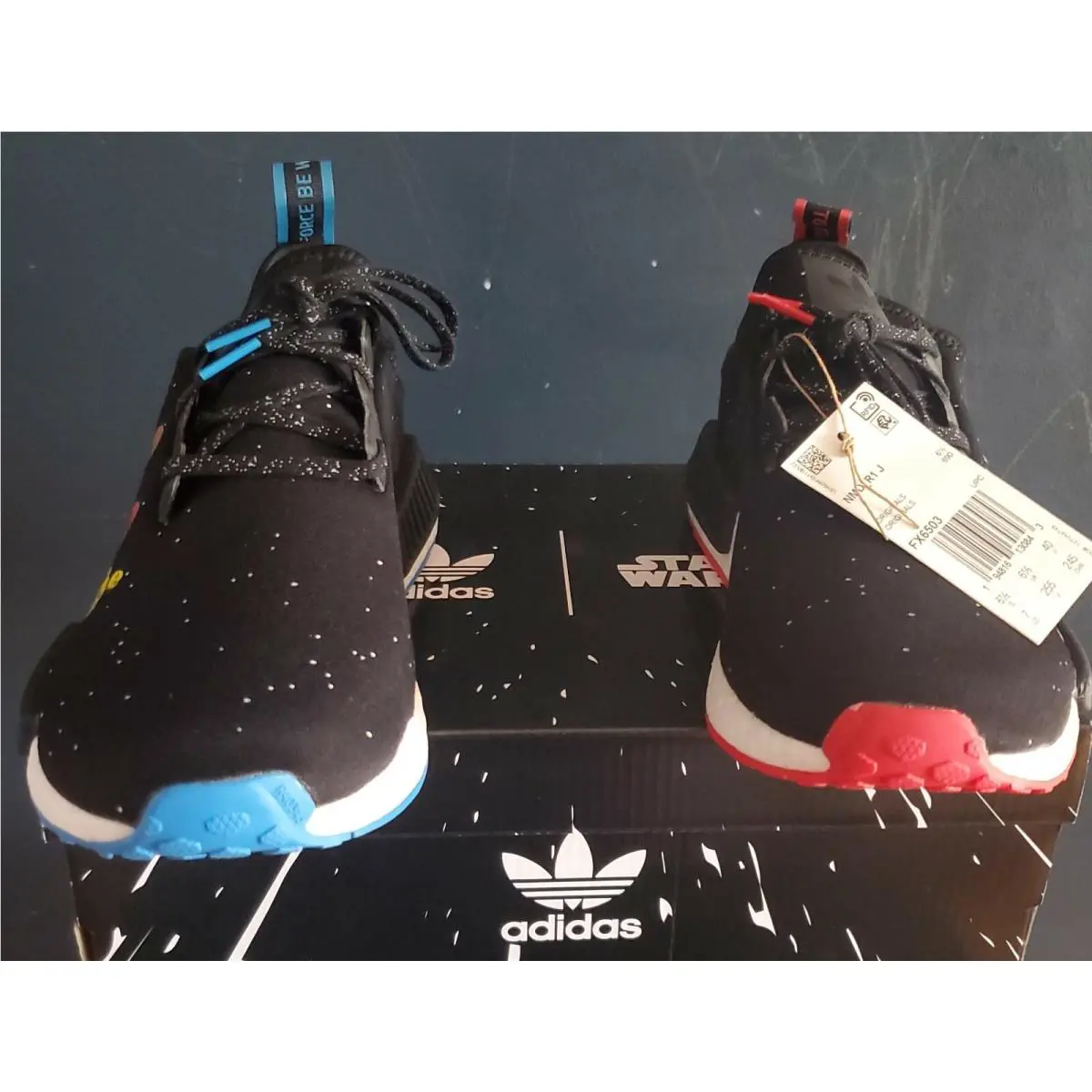 Adidas shoes - adidas NMD R1 - NMD - Core Black / Core Black / Cloud White (UPC: 194816130805) 1