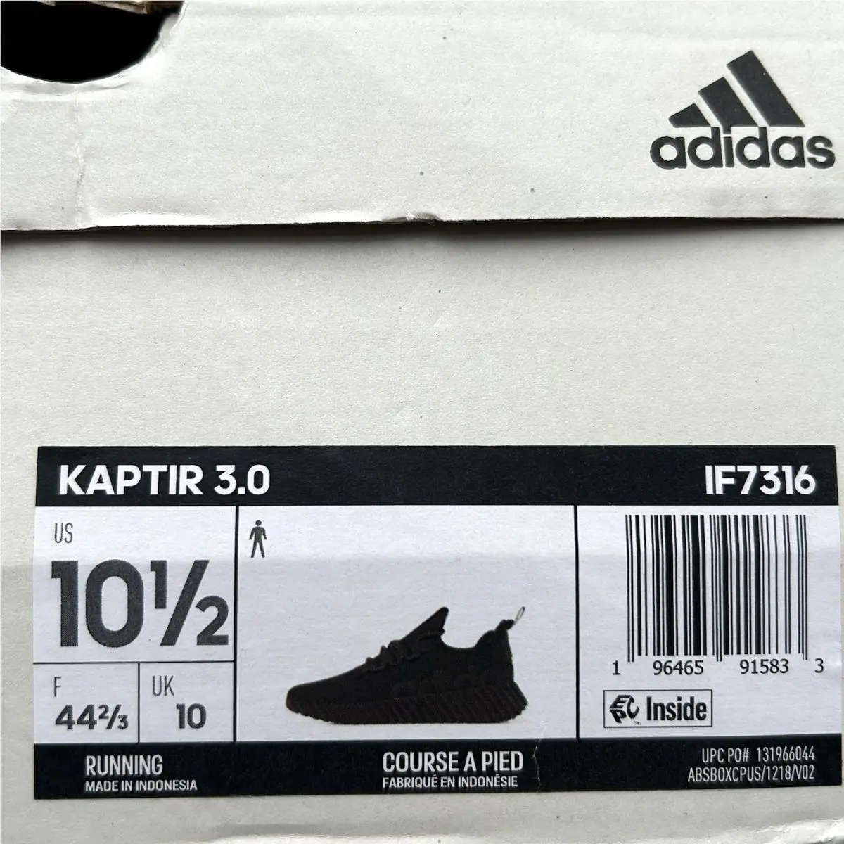 Adidas shoes - adidas Kaptir - Kaptir - IF7316 - Black (UPC: 196465915833) 9