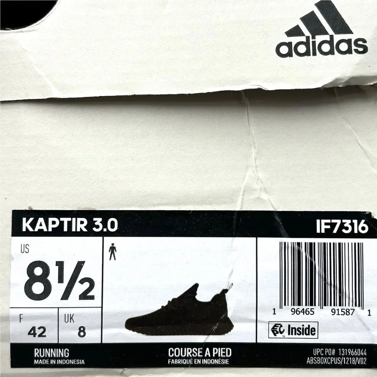 Adidas shoes - adidas Kaptir - Kaptir - IF7316 - Black (UPC: 196465915871) 11