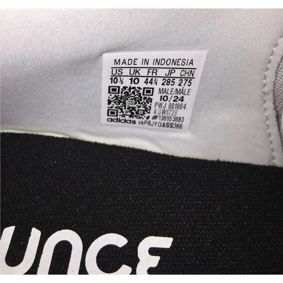 Adidas shoes - Adidas EQ21RUN - GW6728 - White/Black Beam / Yellow 6