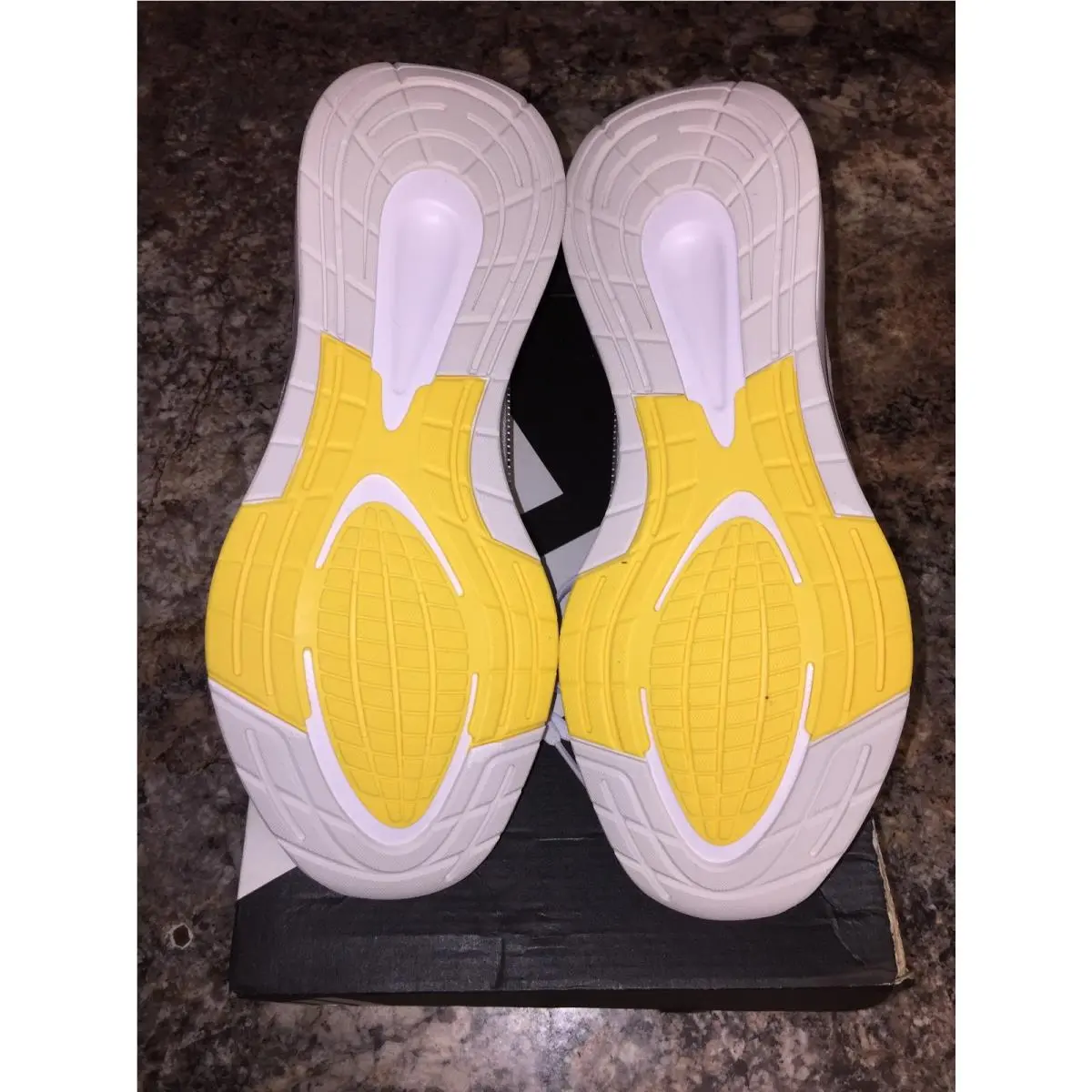 Adidas shoes - Adidas EQ21RUN - GW6728 - White/Black Beam / Yellow 8