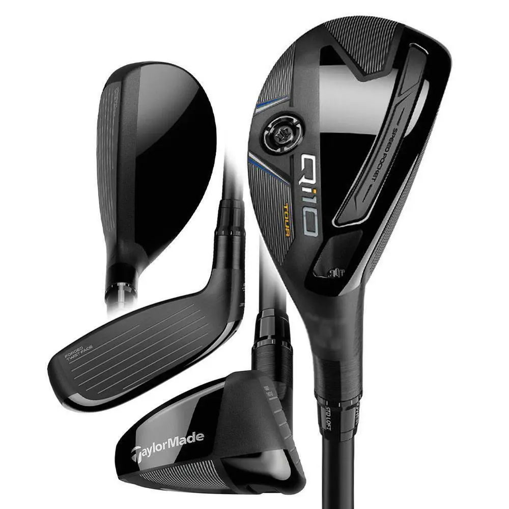 Taylormade Men Qi10 Tour Rescue Hybrid - 24 - Chrome