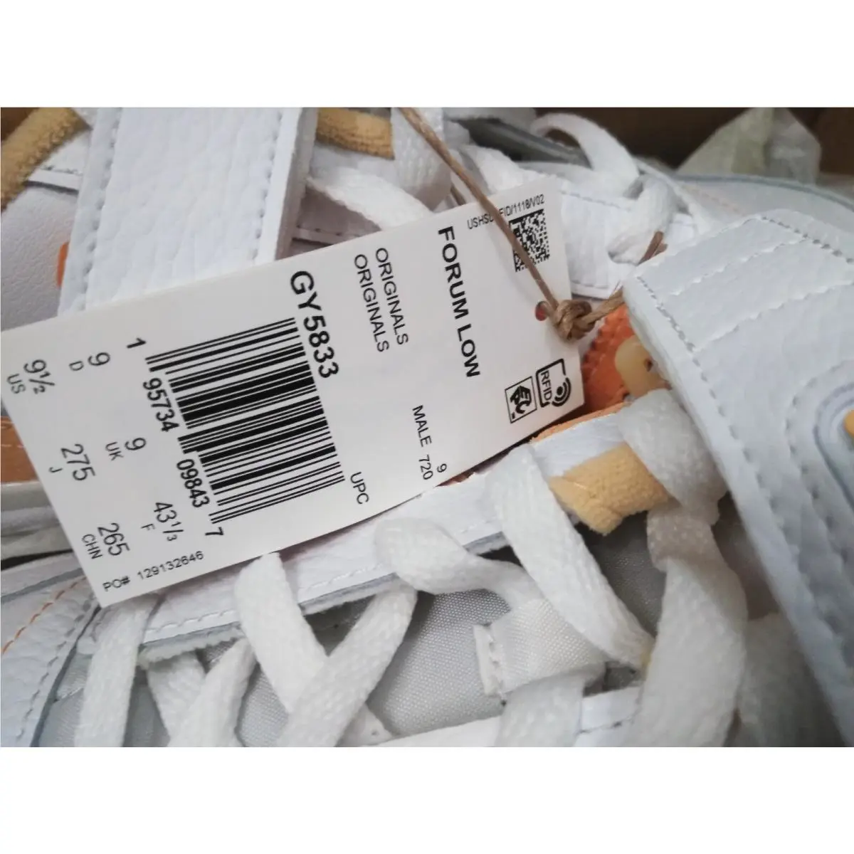 Adidas shoes - adidas Forum Low - Forum Low - GY5833 - Orange 1