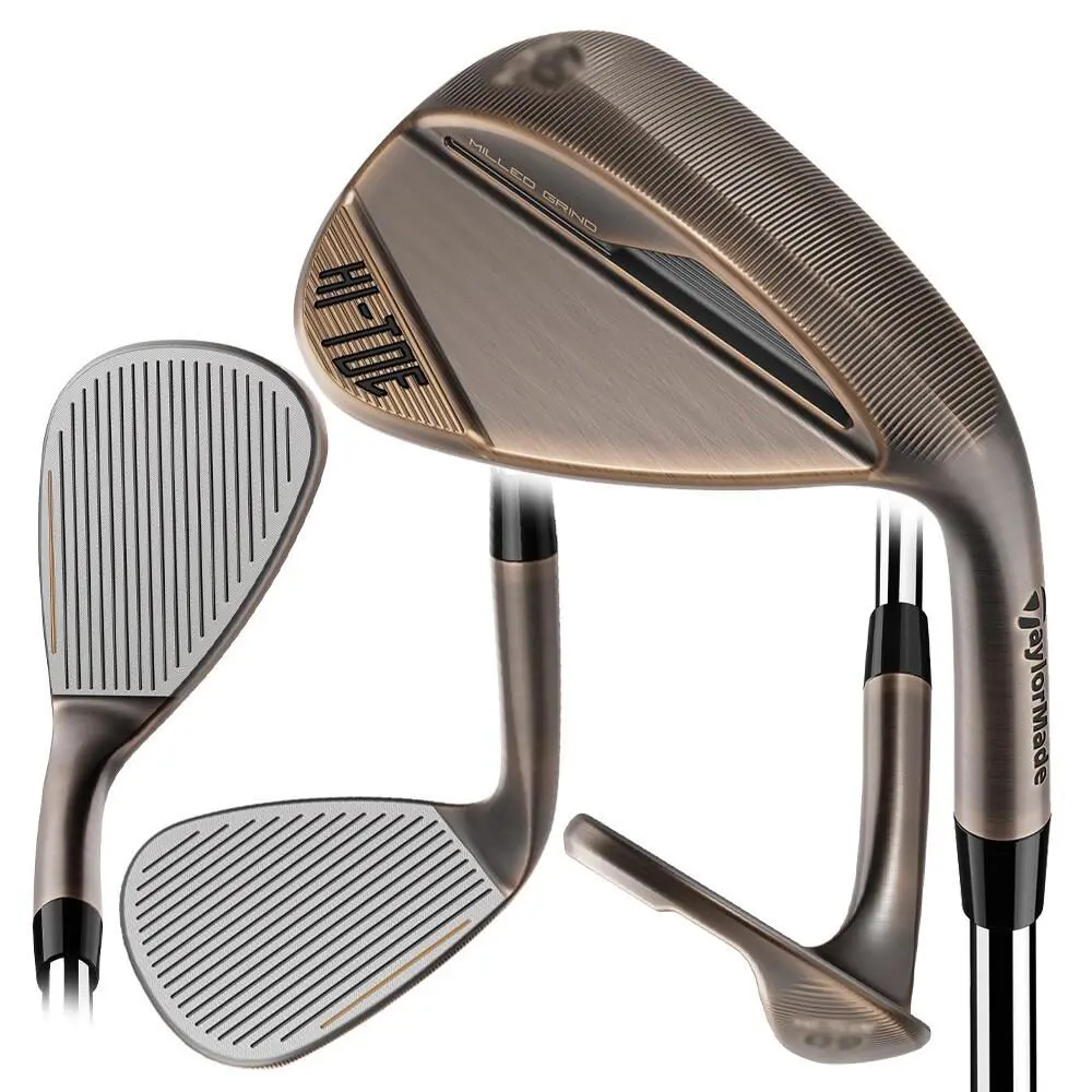 Taylormade Men Milled Grind Hi-toe 4 Wedge - 24 - Chrome