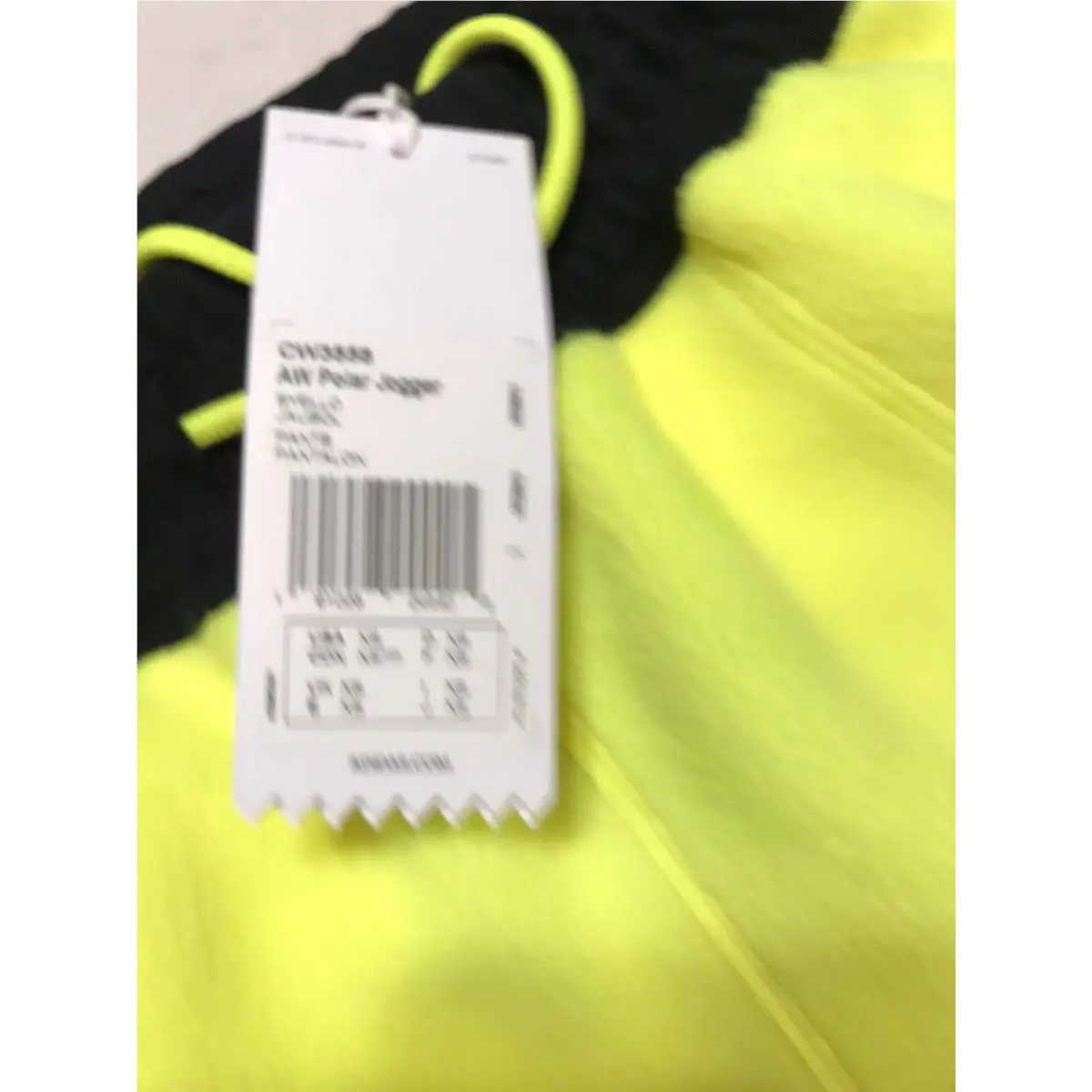 Adidas clothing - ADIDAS Alexander Wang AW Polar - CW3558 - Neon (UPC: 0191028262324) 10