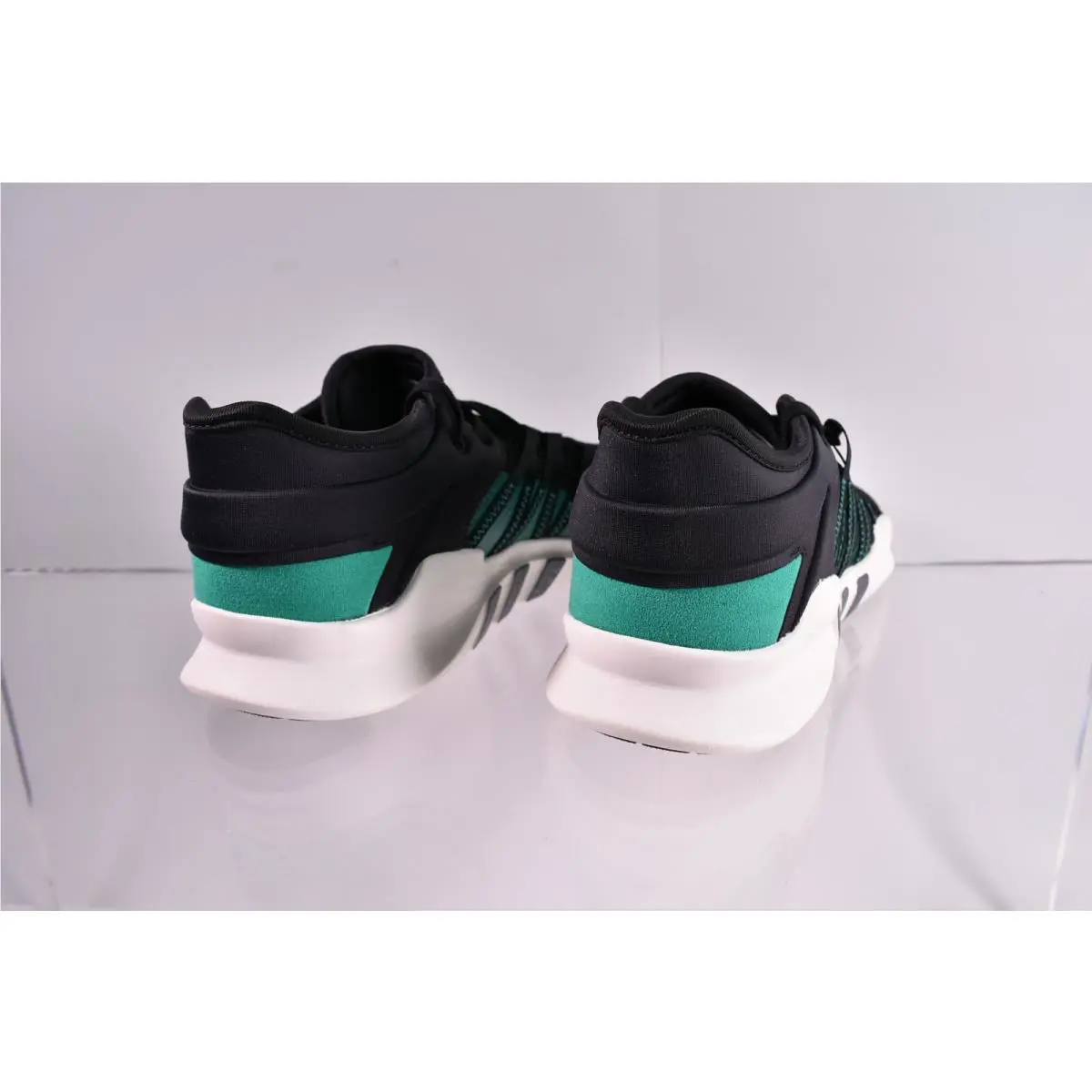 Adidas shoes - adidas EQT Racing Advantage - EQT Racing Advantage - CQ2158 - Black, Manufacturer: Black/Sub Green (UPC: 191028385344) 2