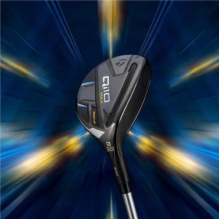 TaylorMade  - TaylorMade QI10 Max Rescue - Max Rescue - Lie Angle: Black 5