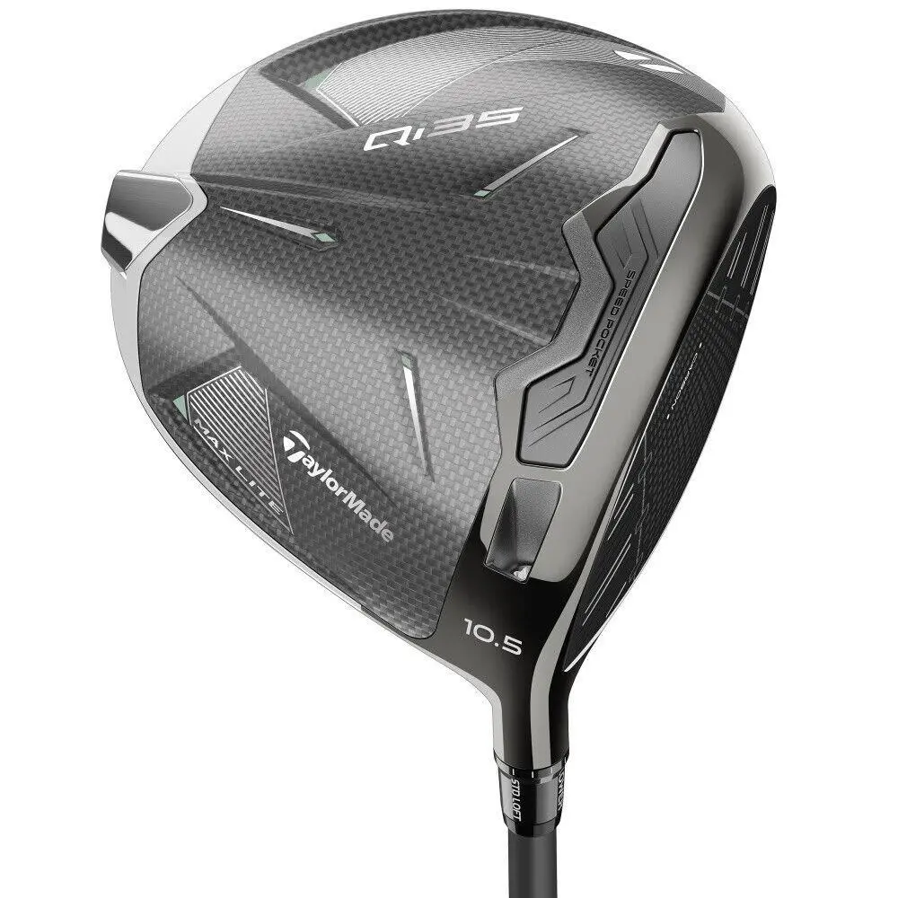 Taylormade Qi35 Max Lite Driver 2025 - Choose Your Loft Shaft Flex - Lie Angle: Black