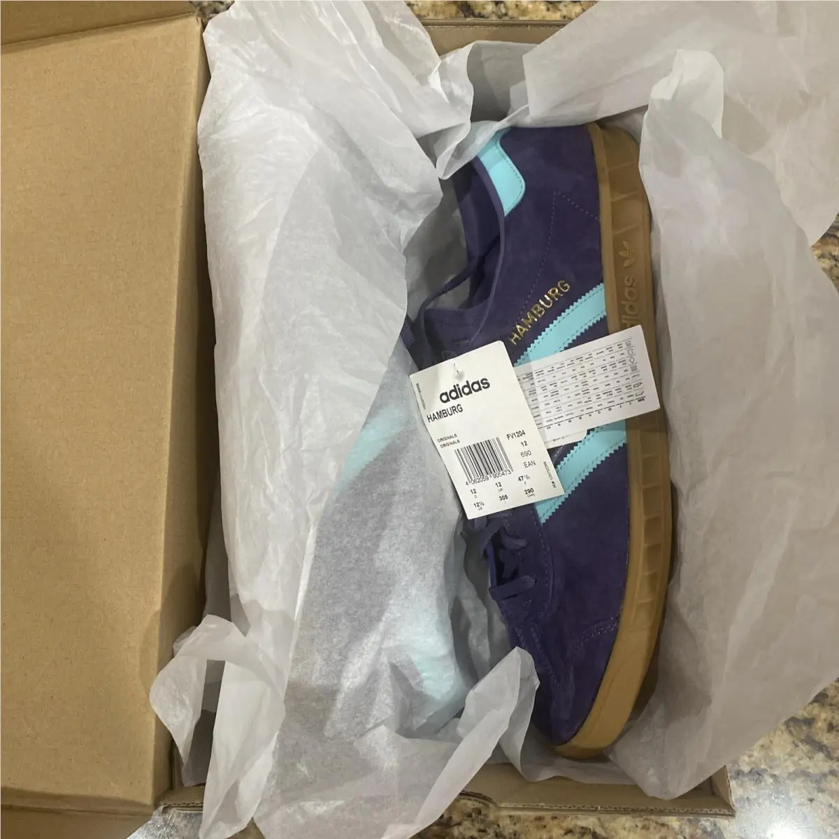 Adidas shoes - Originals - Originals - S76696 - Purple, Manufacturer: Purple Suade Teal Stripes (UPC: 889765323377) 9