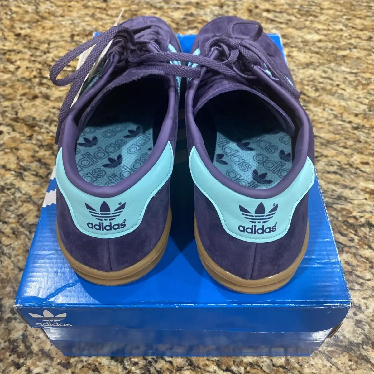 Adidas shoes - Originals - Originals - S76696 - Purple, Manufacturer: Purple Suade Teal Stripes (UPC: 889765323377) 1