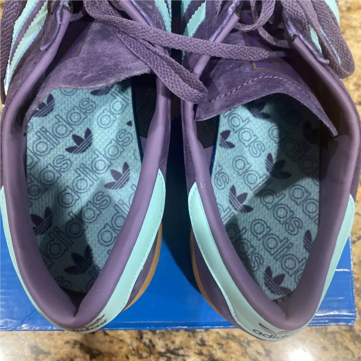 Adidas shoes - Originals - Originals - S76696 - Purple, Manufacturer: Purple Suade Teal Stripes (UPC: 889765323377) 5