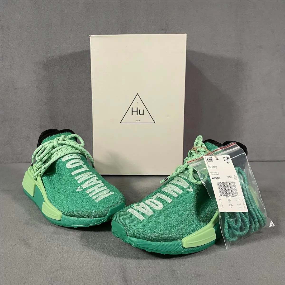 Pharrell x Adidas Nmd Human Race Core Green Men’s Size 5