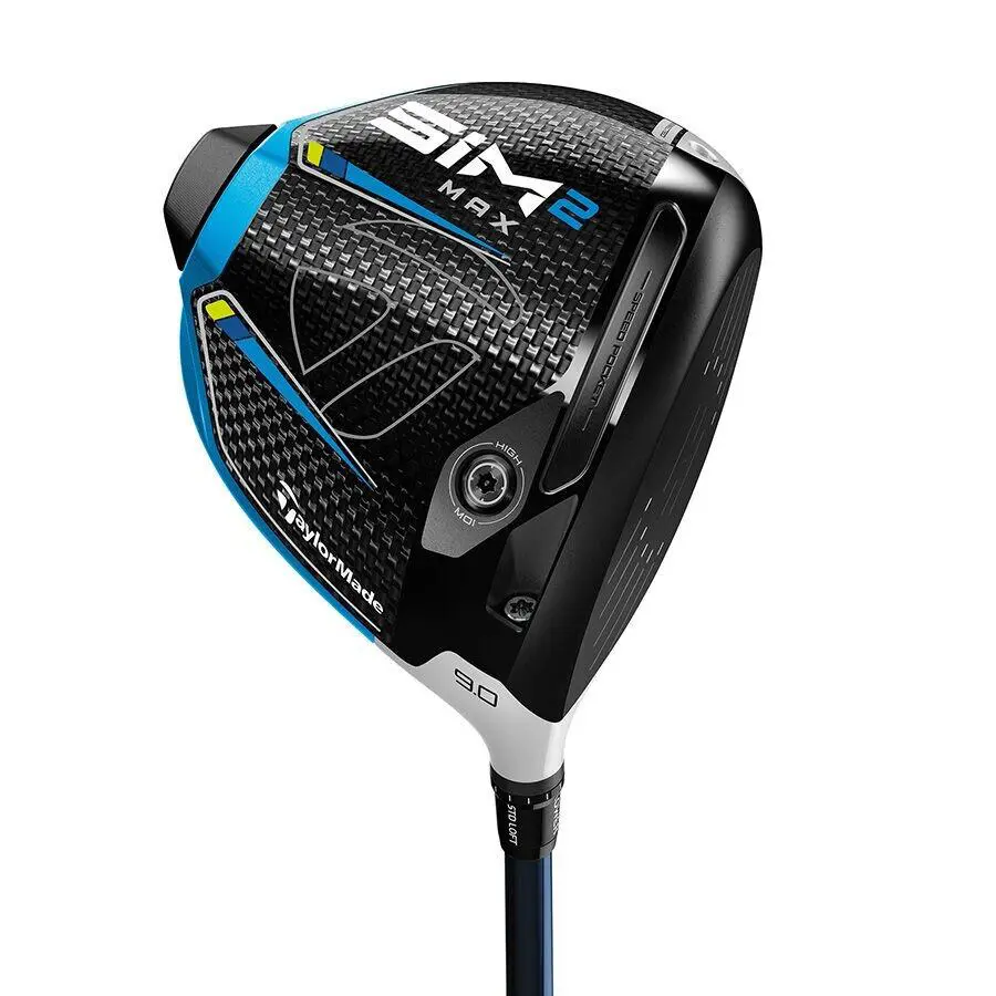 Taylormade - Sim 2 Max Men`s Golf Driver / Headcover Included - Blue