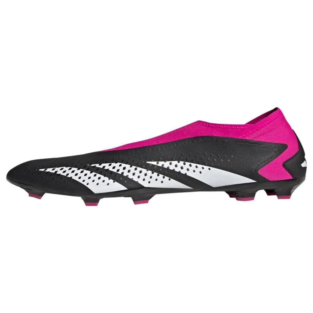 Adidas Unisex Predator Accuracy.3 Firm Ground Soccer Shoe Black/white/team