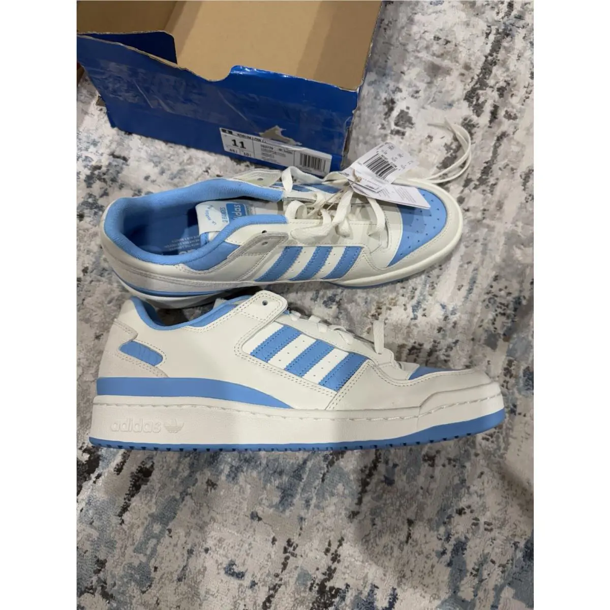 Adidas Forum CL Low Ivory Semi Blue Burst - IG3779 Sz Men’s 11/wmn12