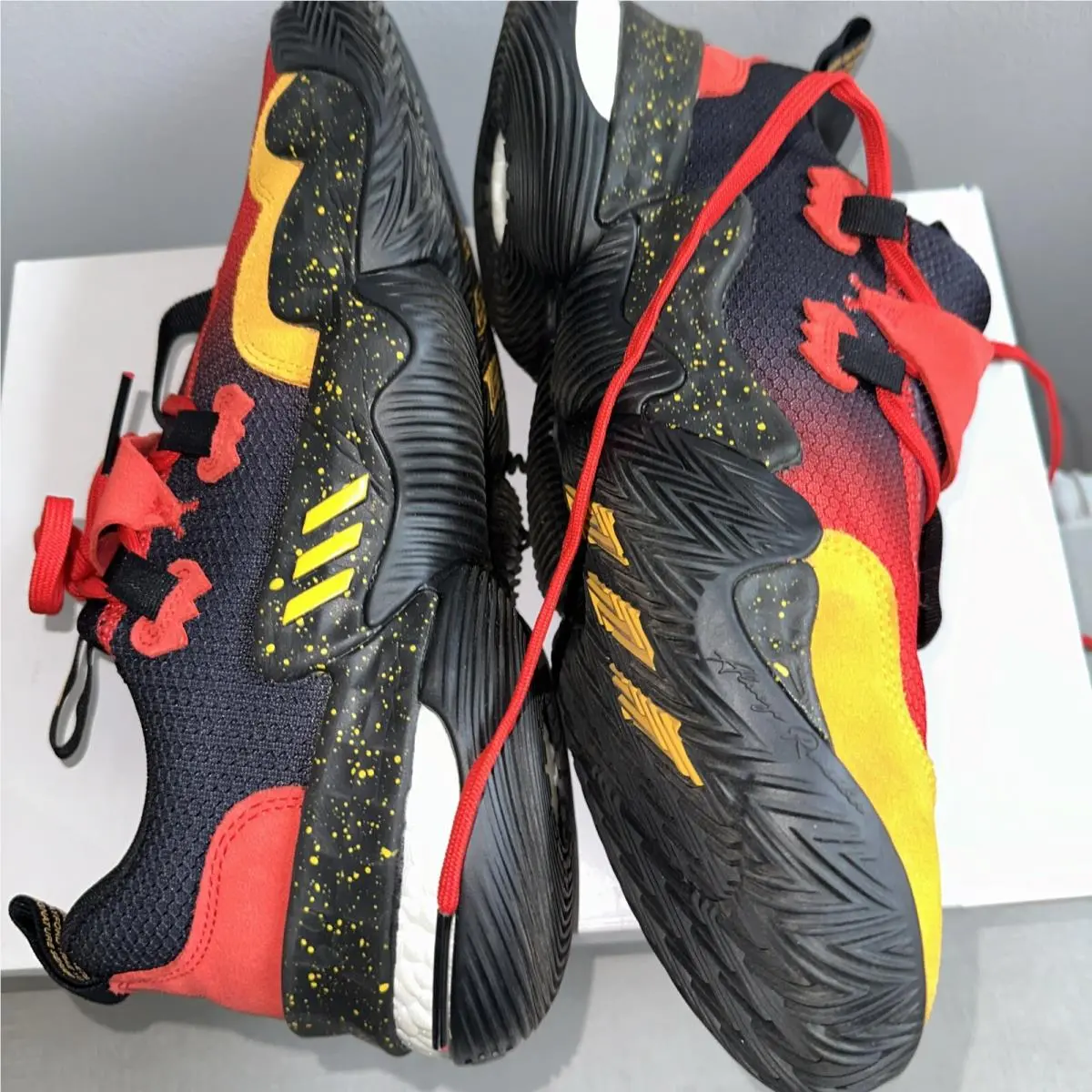 Adidas shoes - adidas Trae Young 1 - Trae Young - GY3772 - Red 18