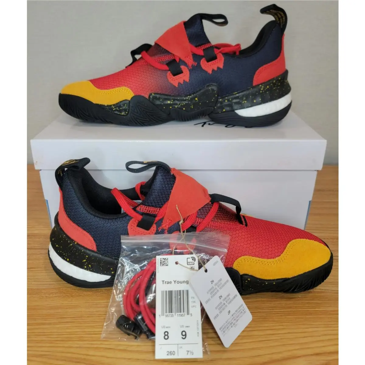 Adidas shoes - adidas Trae Young 1 - Trae Young - GY3772 - Red 0