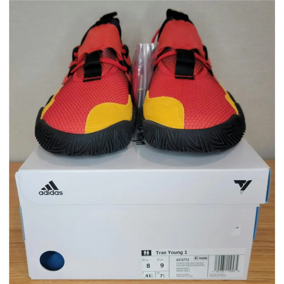Adidas shoes - adidas Trae Young 1 - Trae Young - GY3772 - Red 1