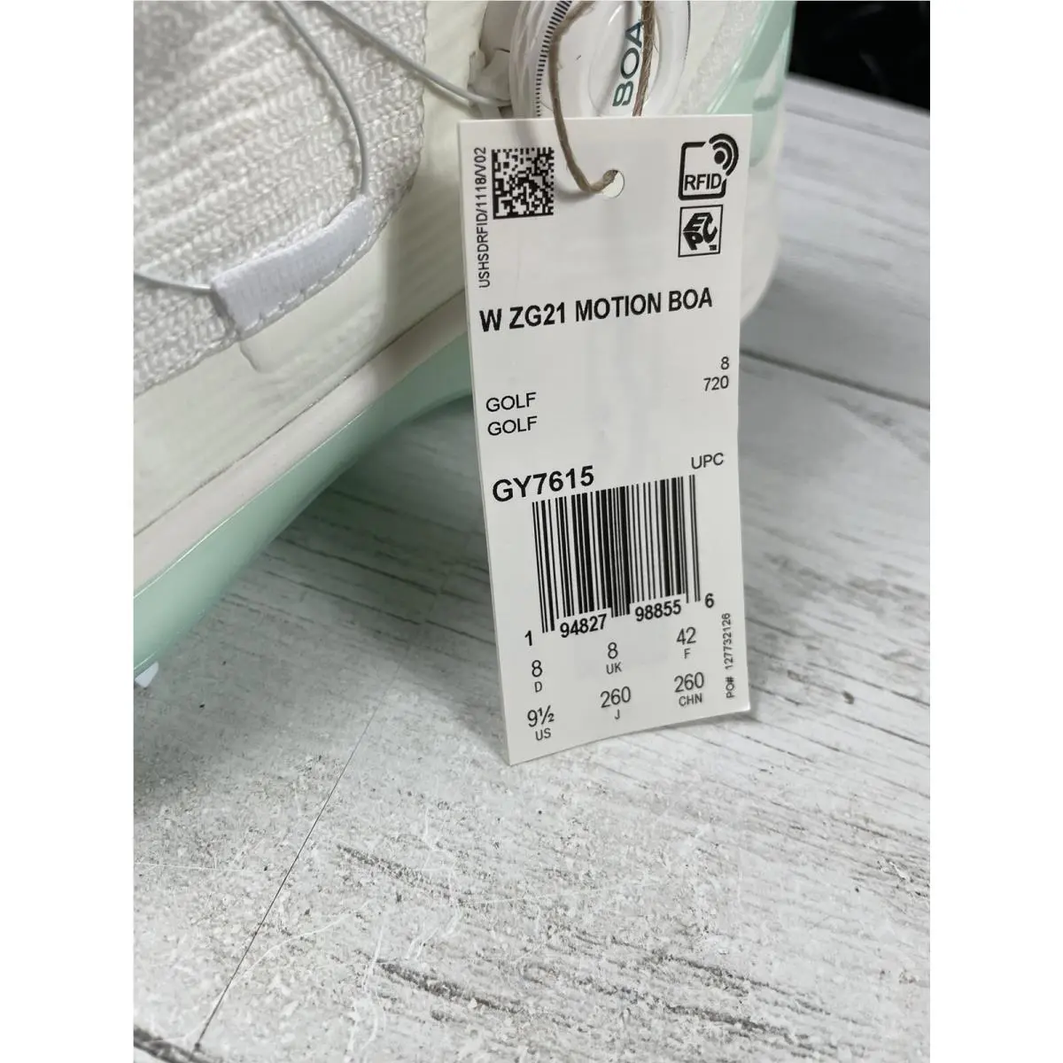 Adidas shoes - Adidas ZG21 Motion Boa - Motion Boa - GY7614 - Primegreen (UPC: 0194827988556) 10