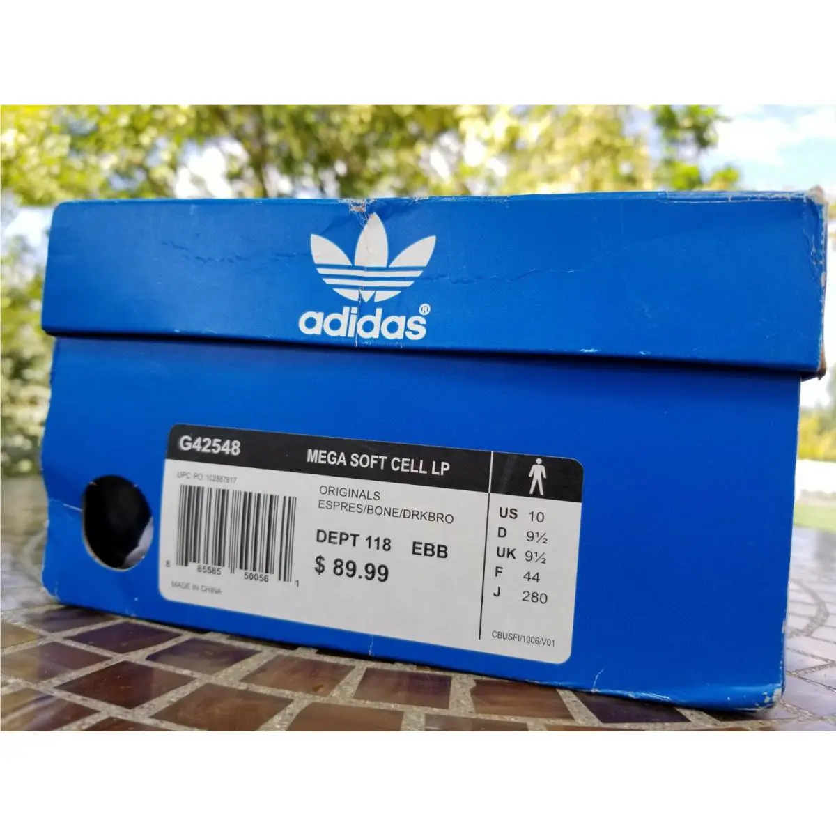 Adidas shoes - Mega Soft Cell LP - Mega Soft Cell - G42548 - Brown, Manufacturer: Espresso 0