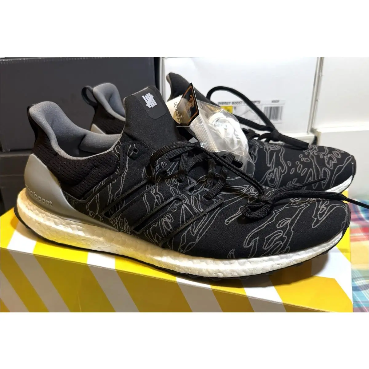 Adidas shoes - adidas Ultraboost - Ultraboost - BC0472 - Black, Manufacturer: Shift Grey/Cinder/Utility Black (UPC: 0191530918702) 3