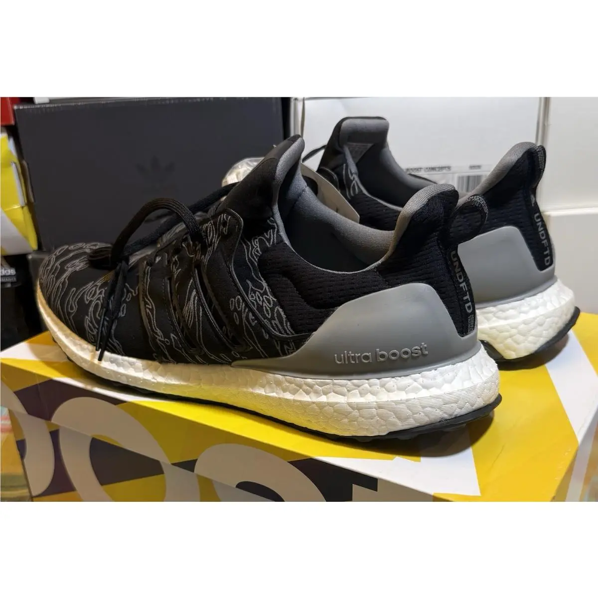 Adidas shoes - adidas Ultraboost - Ultraboost - BC0472 - Black, Manufacturer: Shift Grey/Cinder/Utility Black (UPC: 0191530918702) 7