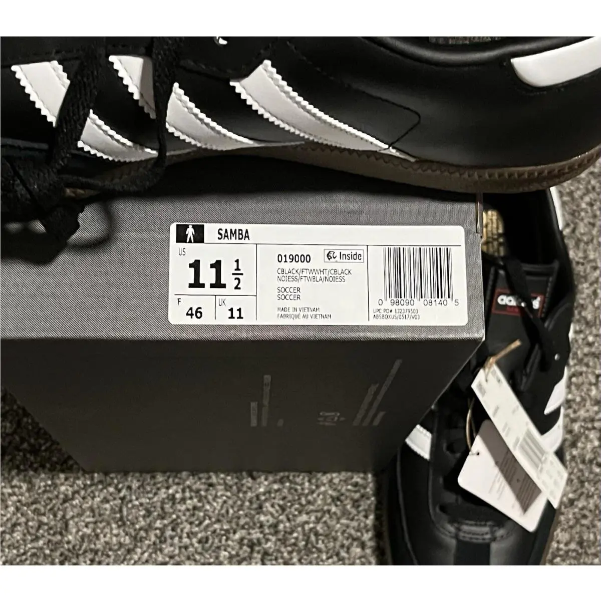 Adidas shoes - adidas Samba - Samba - 019000 - Black 3