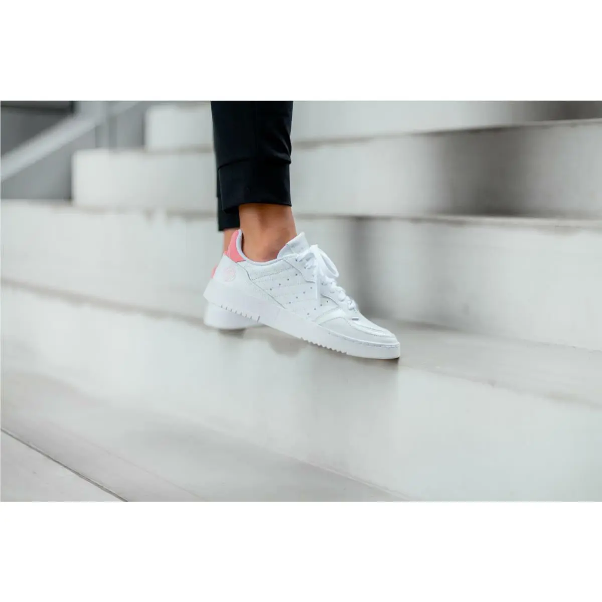 Adidas shoes - White/White/Glory Pink - EF5925 5