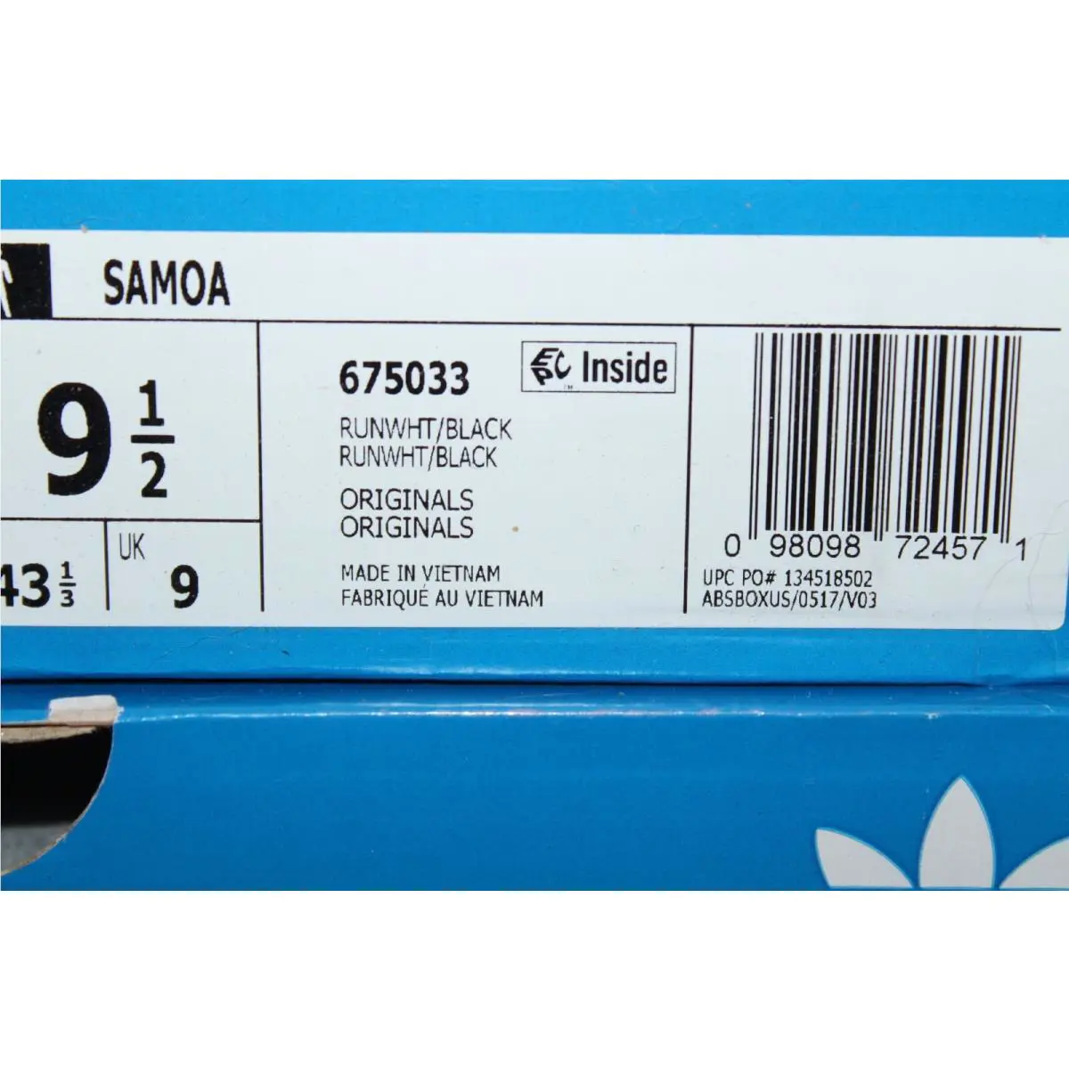 Adidas shoes - SAMOA - SAMOA - White (UPC: 194828452742) 8